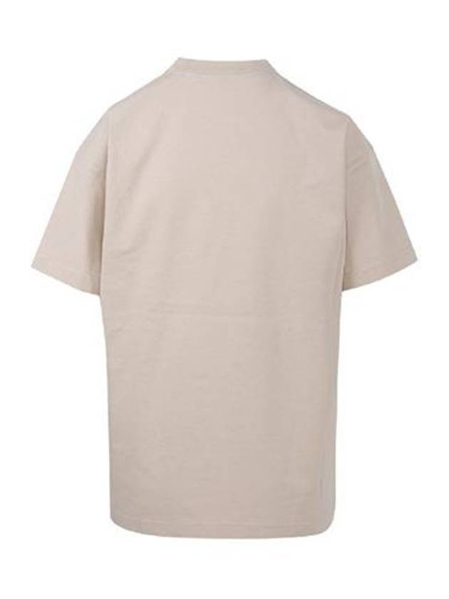 BB Paris Cotton Short Sleeve T-Shirt Beige - BALENCIAGA - BALAAN 3