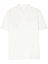 Stretch Piquet Regular Polo Shirt White - CP COMPANY - BALAAN 4