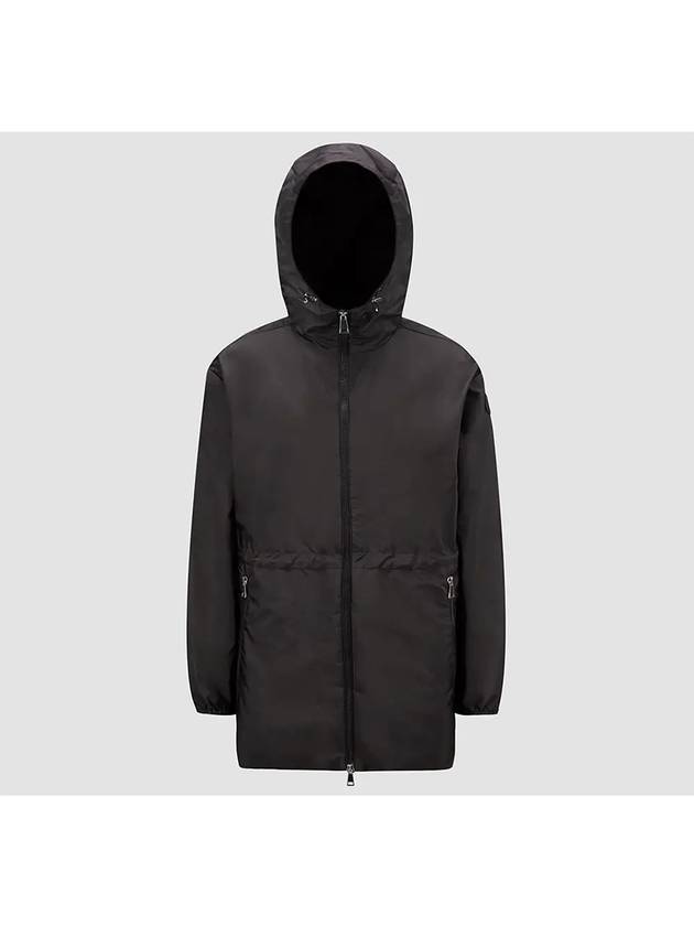 1A00086 539ZD 999 Black WETE Hooded Jacket Windbreaker - MONCLER - BALAAN 1