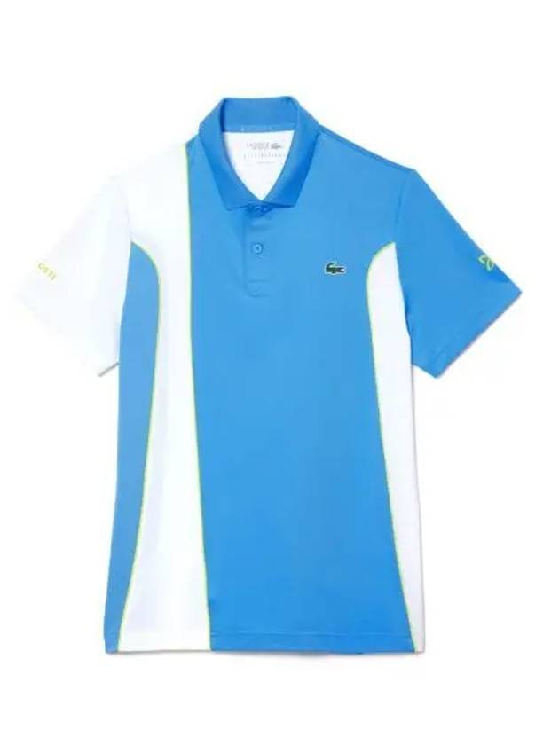 Novak Djokovic Color Block Polo DH354353NWS26F - LACOSTE - BALAAN 1