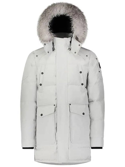 Onyx Big Ridge Parka Frost Fox Fur Light Grey - MOOSE KNUCKLES - BALAAN 2