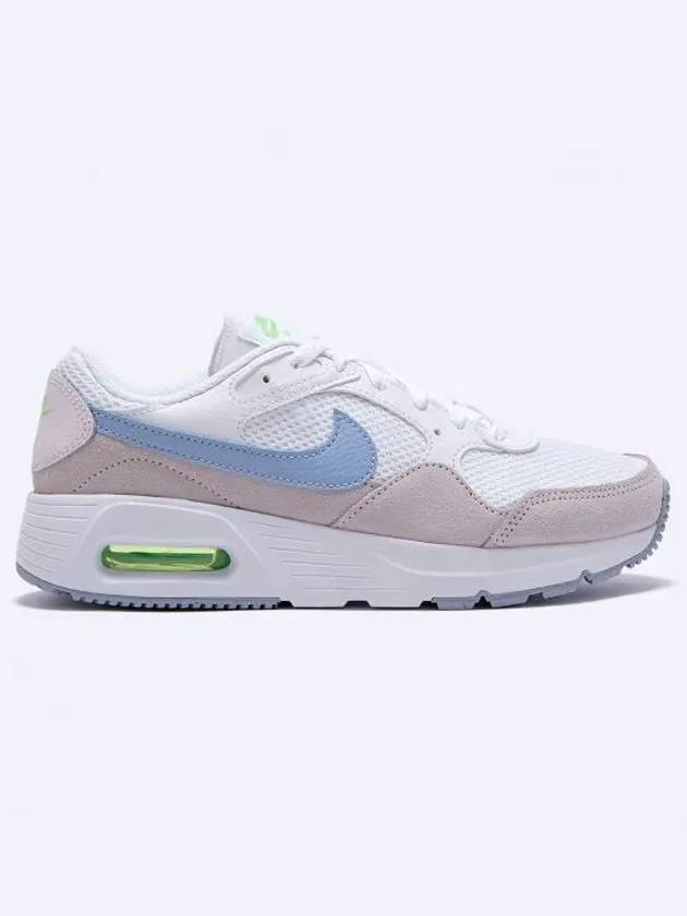 Air Max SC Low Top Sneakers White Blue - NIKE - BALAAN 2