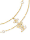 Lady LV Necklace Gold - LOUIS VUITTON - BALAAN 3