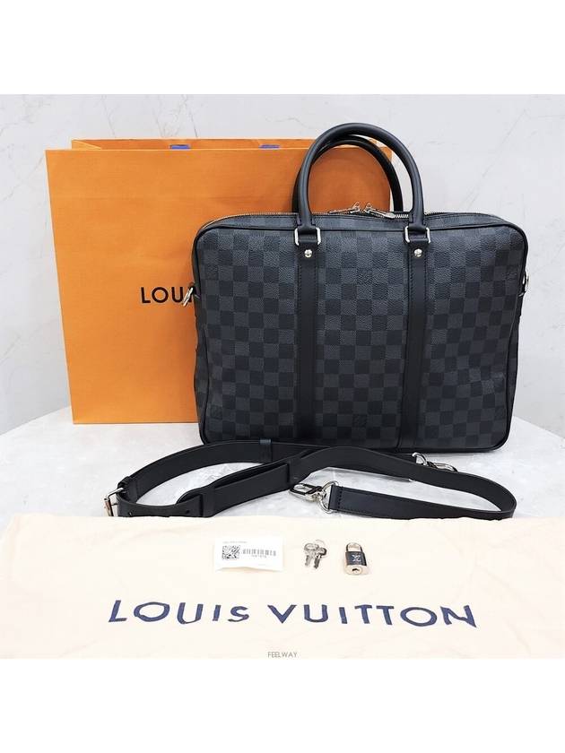 Lux You Damier Document Voyage Tote Shoulder Bag PM M41478 - LOUIS VUITTON - BALAAN 7