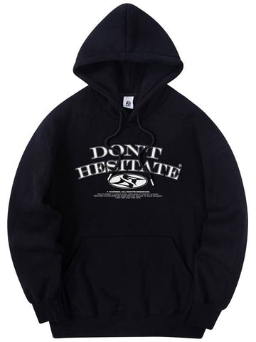 slogan hoodie black - RADINEO - BALAAN 1