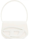 1DR Iconic Matte Leather Shoulder Bag White - DIESEL - BALAAN 3