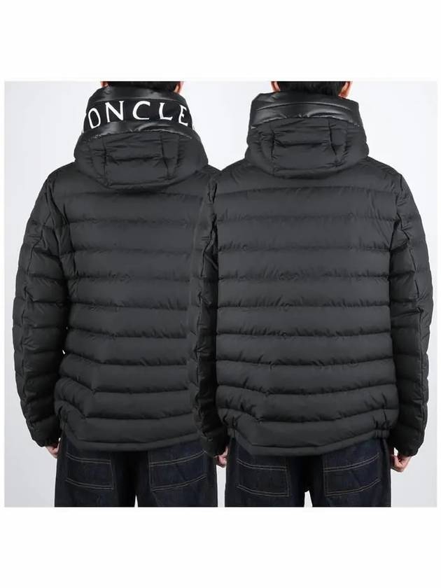 Chevrerie Hooded Short Down Padding Black - MONCLER - BALAAN 5