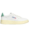 Medalist Green Tab Low Top Sneakers White - AUTRY - BALAAN 3