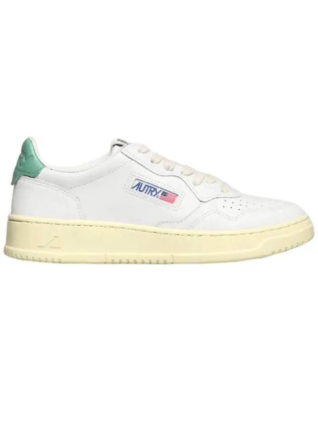 Medalist Green Tab Low Top Sneakers White - AUTRY - BALAAN 3