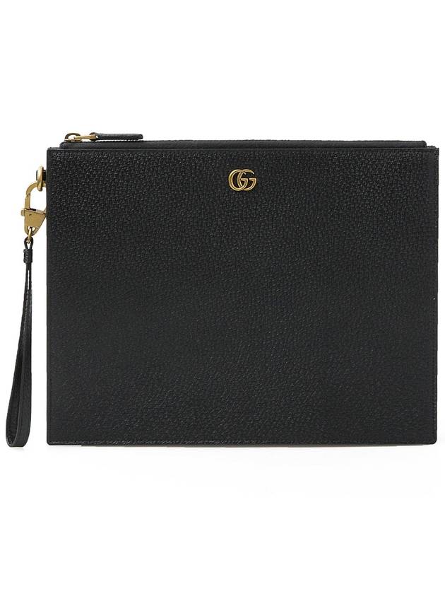 GG Marmont Clutch Bag Black - GUCCI - BALAAN 2