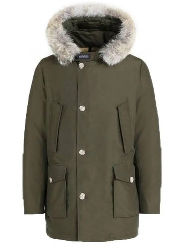 MLB Down Jacket DARK GREEN WOCPS1674 CN01 - WOOLRICH - BALAAN 1