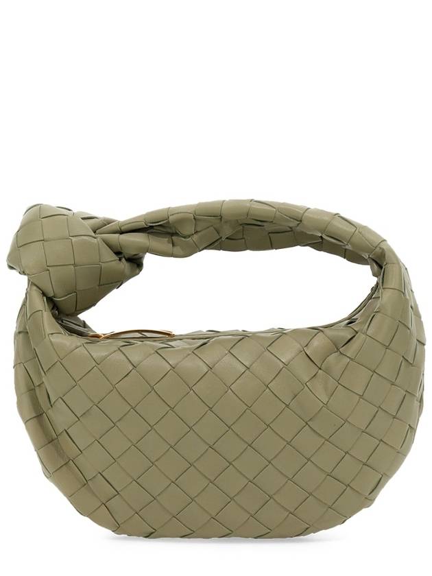 Jodie Intrecciato Small Tote Bag Travertine - BOTTEGA VENETA - BALAAN 3