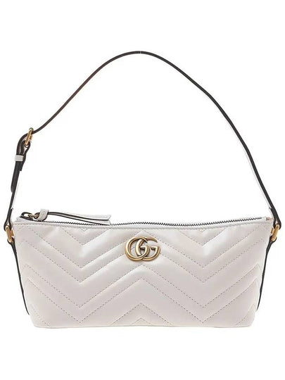 GG Marmont Shoulder Bag White - GUCCI - BALAAN 2