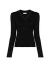 Long Sleeve T Shirt M0TC8EL512C101 Black - BRUNELLO CUCINELLI - BALAAN 2