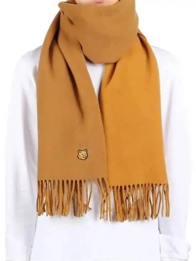 Fox head patch scarf 271869 - MAISON KITSUNE - BALAAN 1