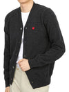 Mini Heart Men's Cardigan AZ N080 051 2 - COMME DES GARCONS - BALAAN 6