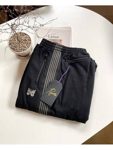 LHP Bespoke HD Sweatpants Track Pants Black - NEEDLES - BALAAN 1