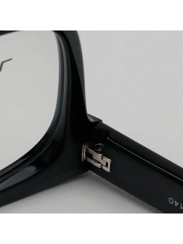 Eyewear Logo Temple Square Eyeglasses Black - CHANEL - BALAAN 7