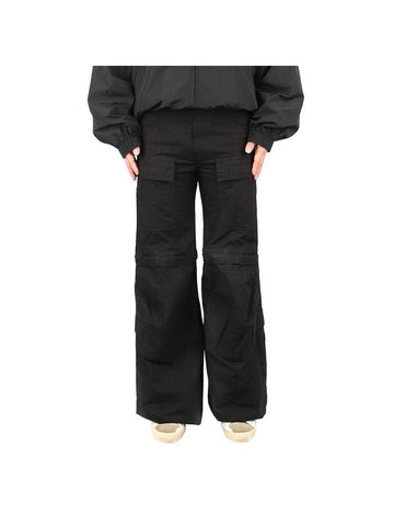 Flared Cargo Pants Black - BALENCIAGA - BALAAN 1