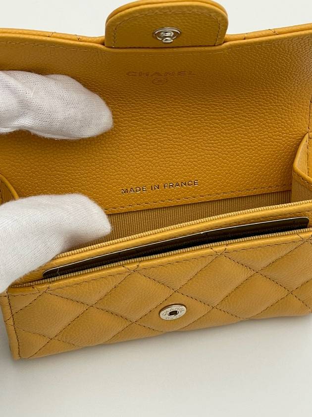 Classic snap card wallet 23A yellow gold AP0214 - CHANEL - BALAAN 8