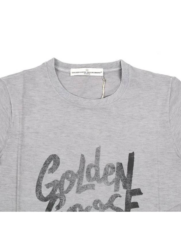 Logo printing short sleeve t-shirt A4 - GOLDEN GOOSE - BALAAN 7