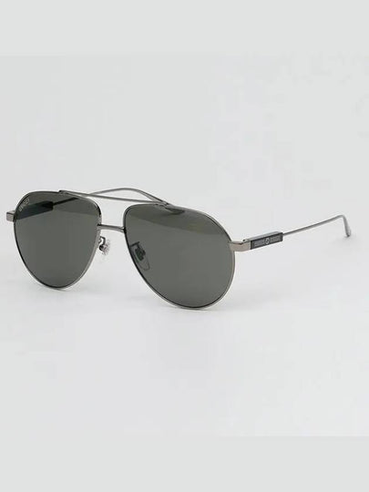 Eyewear Logo Aviator Sunglasses Silver - GUCCI - BALAAN 2