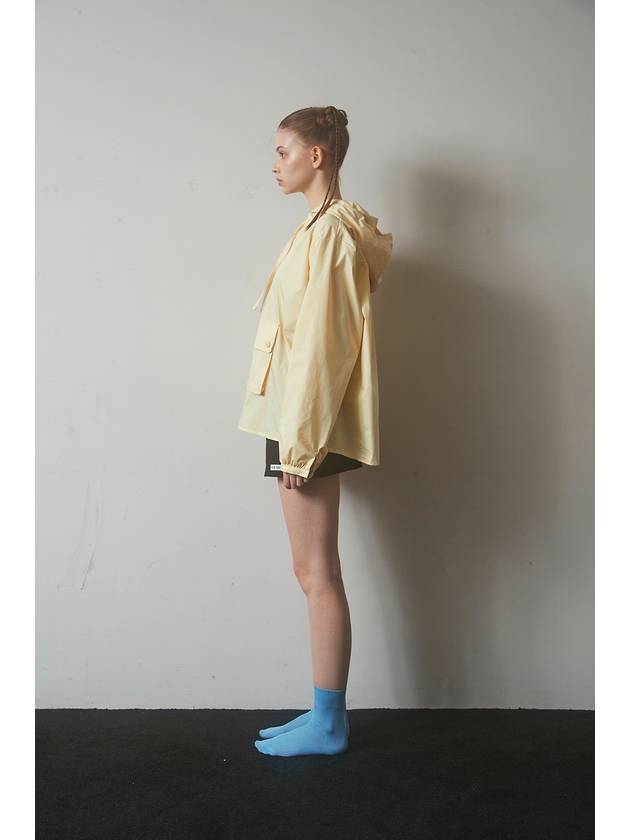 pocket hood shirt yellow - FOR THE WEATHER - BALAAN 4