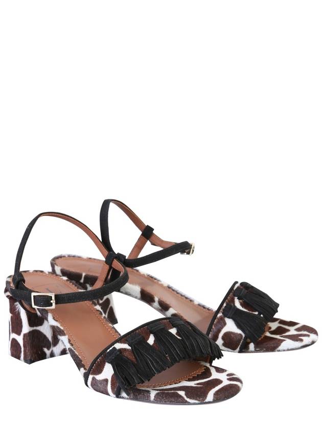 SANDALS WITH ANIMAL PRINT - L'AUTRE CHOSE - BALAAN 3