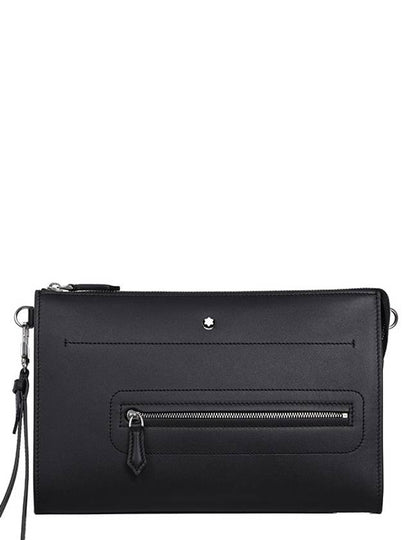 Black Soft Meisterst ck Zipper Clutch 130047 00005 - MONTBLANC - BALAAN 2