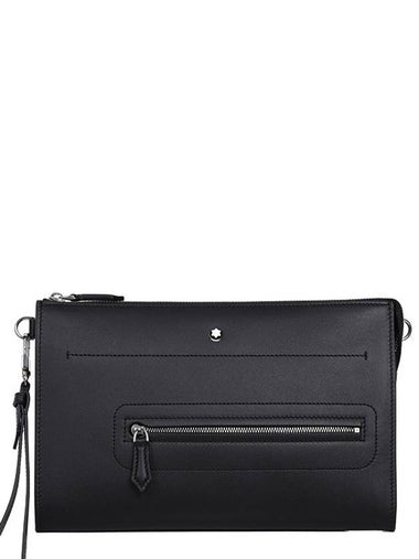 Black Soft Meisterst ck Zipper Clutch 130047 00005 - MONTBLANC - BALAAN 1