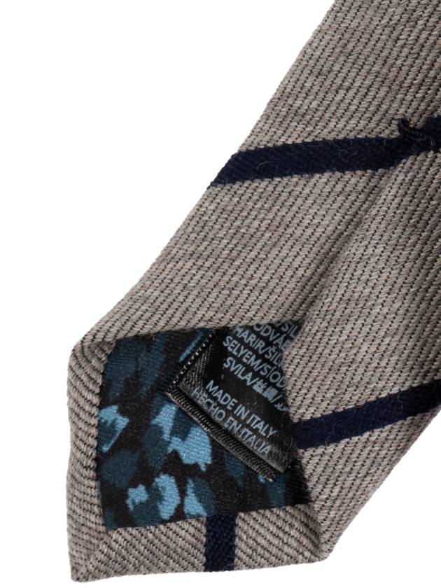 Paul Smith Wool Tie, Men's, Grey - PAUL SMITH - BALAAN 4