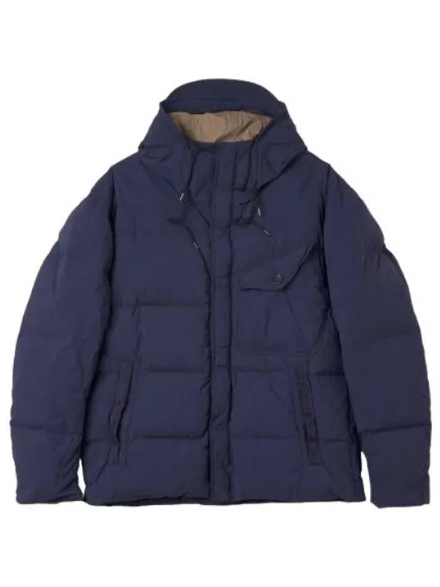 Survival down padded purple blue jacket jumper - TEN C - BALAAN 1