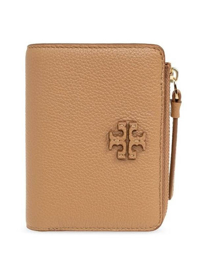 Mcgraw Half Wallet Brown - TORY BURCH - BALAAN 2