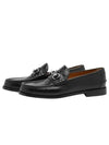 Men's GG Horsebit Leather Loafers Black - GUCCI - BALAAN 2