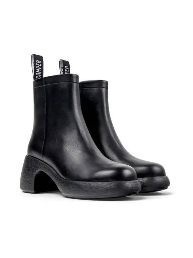 Thelma Leather Middle Boots Black - CAMPER - BALAAN 2