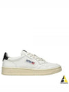 Medalist Black Tab Low Top Sneakers White - AUTRY - BALAAN 2