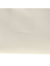 Women's Embossed Logo Leather Shoulder Cross Bag White - JIL SANDER - BALAAN 8