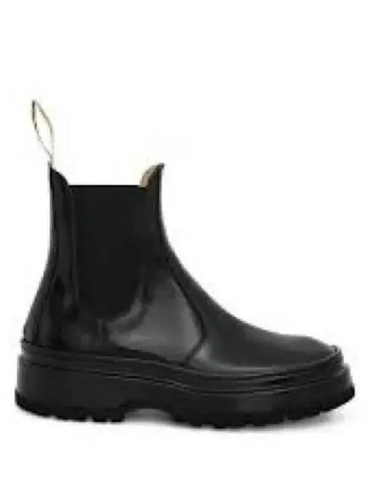 Les Pavane Leather Chelsea Boots Black - JACQUEMUS - BALAAN 2