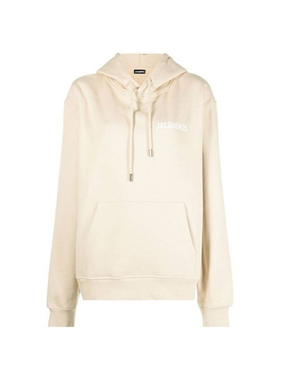 Le Logo Hoodie Beige - JACQUEMUS - BALAAN 2