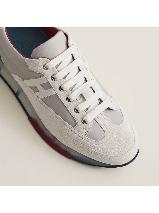 Trail Sneakers Calfskin Gray Multi - HERMES - BALAAN 6