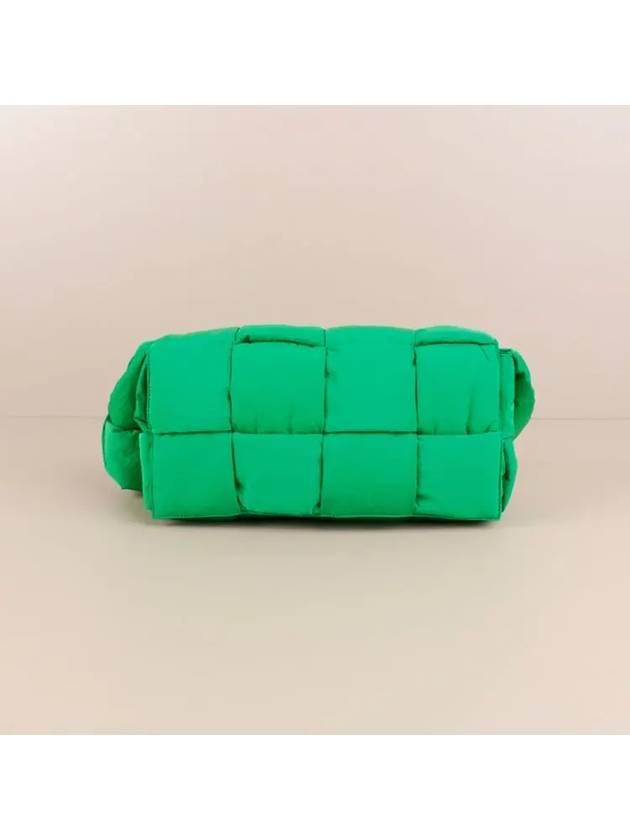 Padding Tech Medium Cassette Cross Bag Green - BOTTEGA VENETA - BALAAN 3