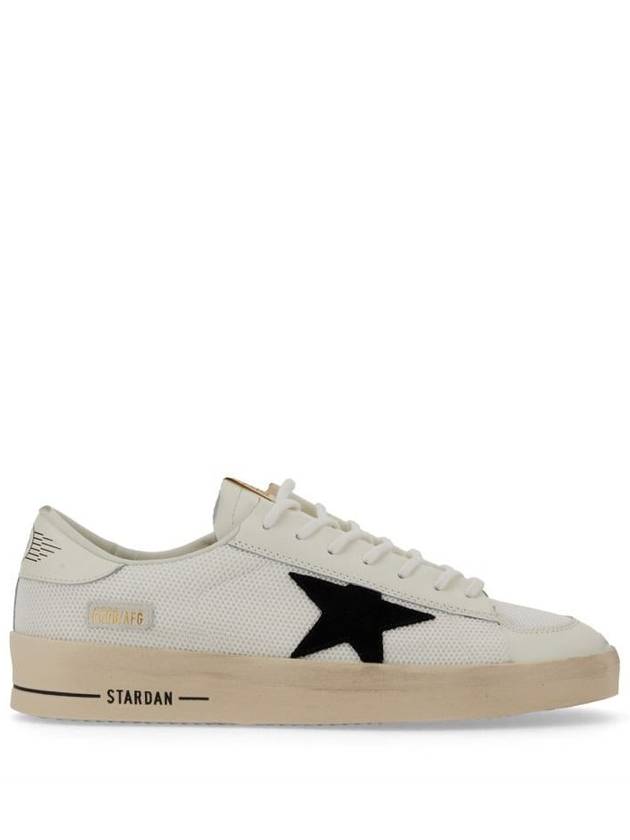 Star Patch Lace Up Low Top Sneakers White - GOLDEN GOOSE - BALAAN 2