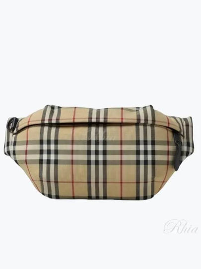 Vintage Check Nylon Belt Bag Beige - BURBERRY - BALAAN 2