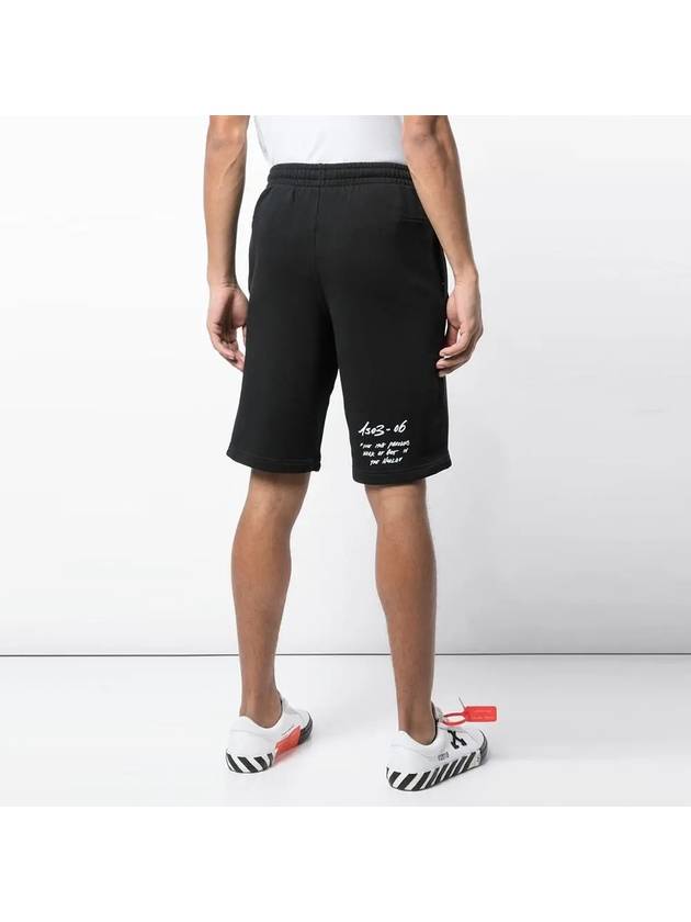 Mona Lisa Bermuda Shorts Black - OFF WHITE - BALAAN 5