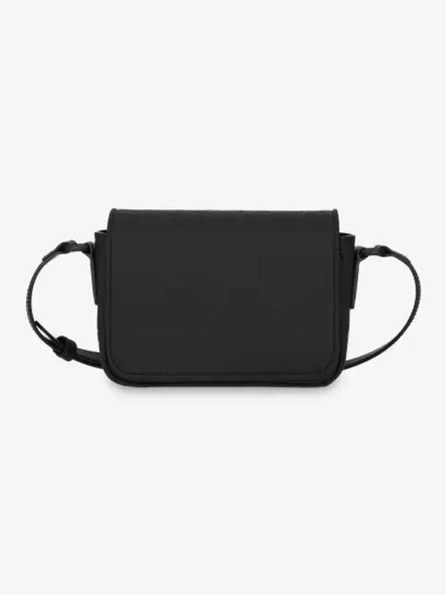 GG Rubbereffect Shoulder Bag Black - GUCCI - BALAAN 2