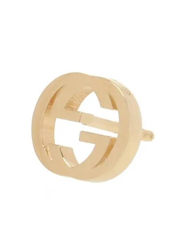 Interlocking G Earrings Gold - GUCCI - BALAAN 4