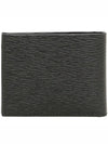 Gancini Half Wallet Black - SALVATORE FERRAGAMO - BALAAN 4