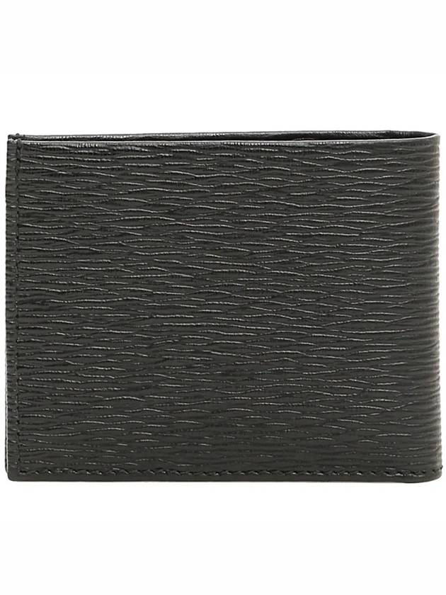 Gancini Half Wallet Black - SALVATORE FERRAGAMO - BALAAN 4