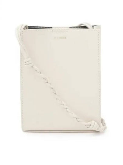 Tangle Smooth Leather Small Cross Bag White - JIL SANDER - BALAAN 2