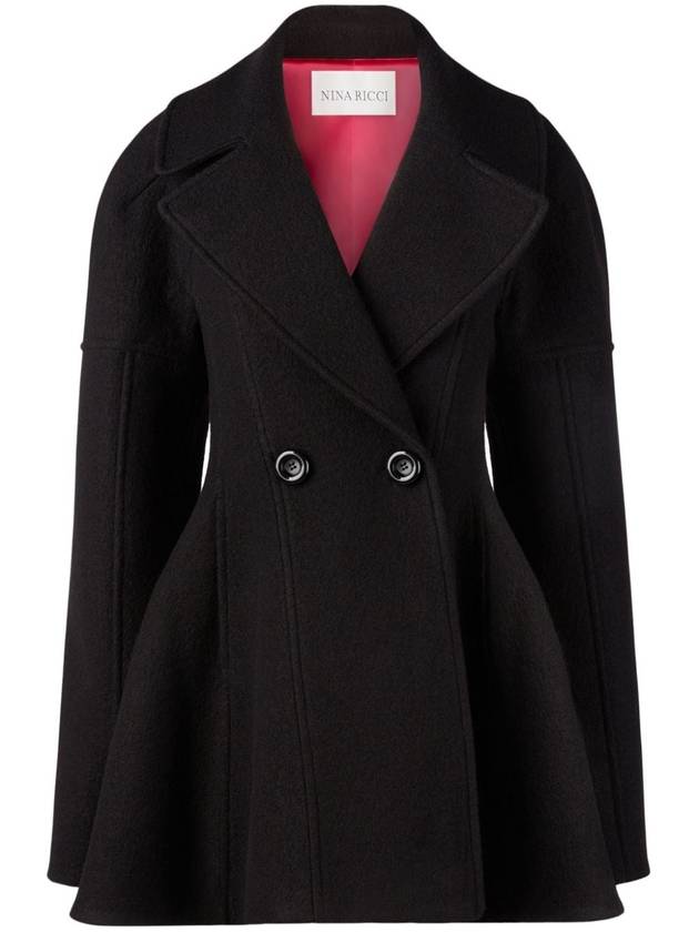 Nina Ricci Coats Black - NINA RICCI - BALAAN 1